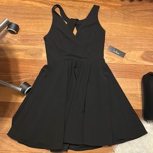 Lulus black dress size XS new with tags